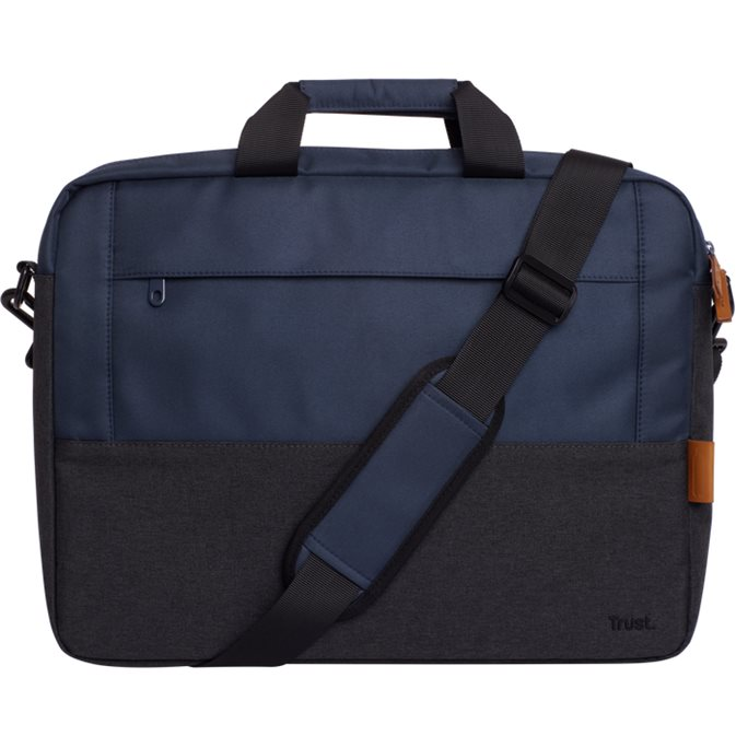 TRUST LISBOA 16 LAPTOP CARRY BAG - BLUE