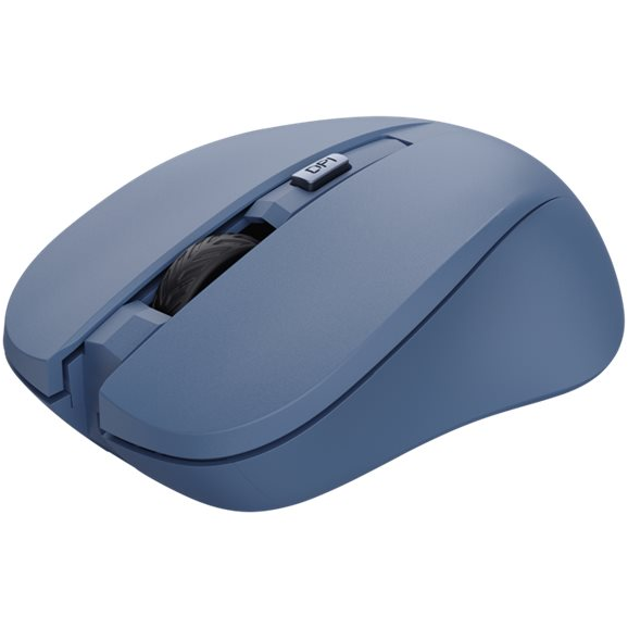 TRUST MYDO SILENT WIRELESS MOUSE - BLUE - Trådløs mus