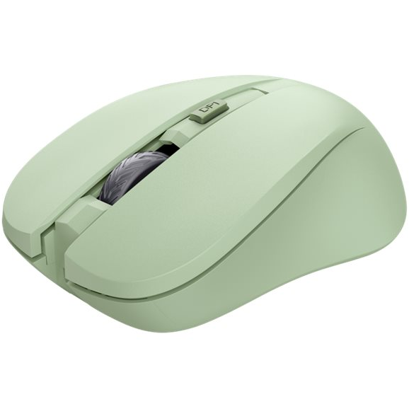 TRUST MYDO SILENT WIRELESS MOUSE - GREEN - Trådløs mus