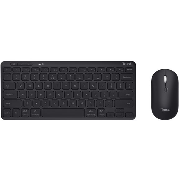TRUST LYRA WL KEYBOARD & MOUSE ND - Tastatur og mus