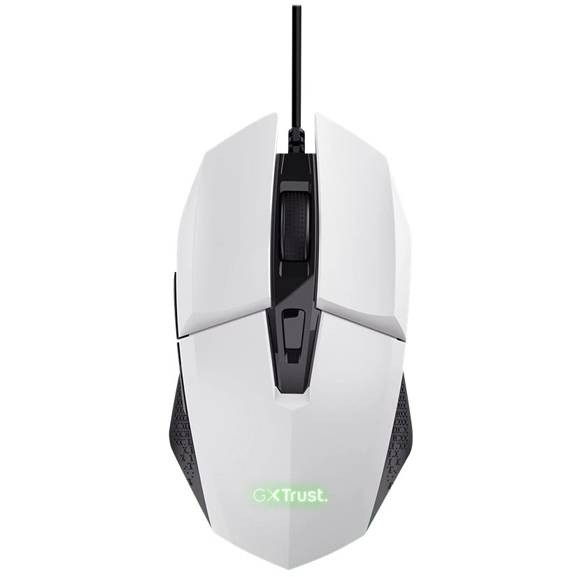 TRUST GXT109W FELOX GAMING MOUSE - WHITE - Mus