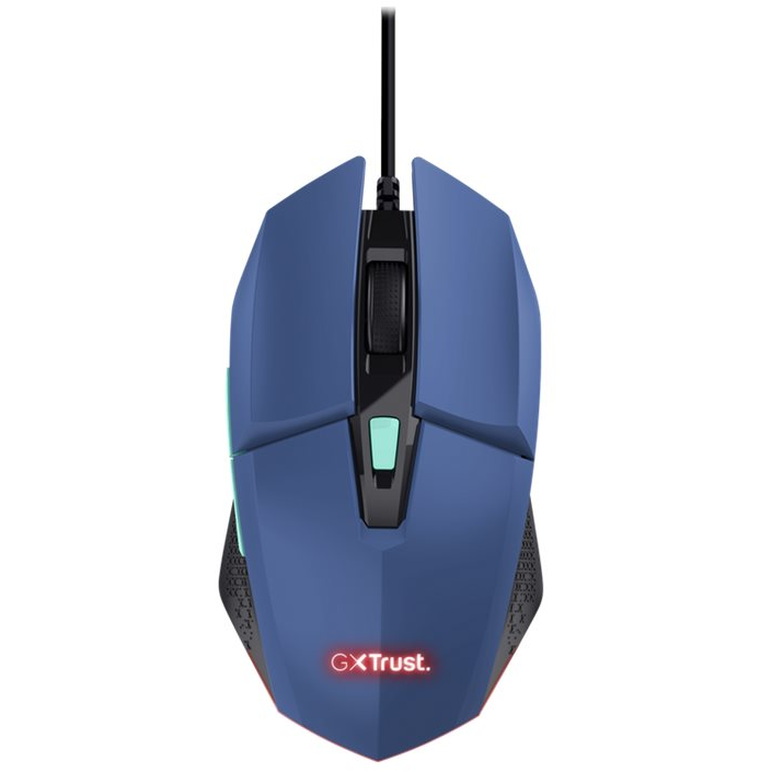 TRUST GXT109B FELOX GAMING MOUSE - BLUE - Mus