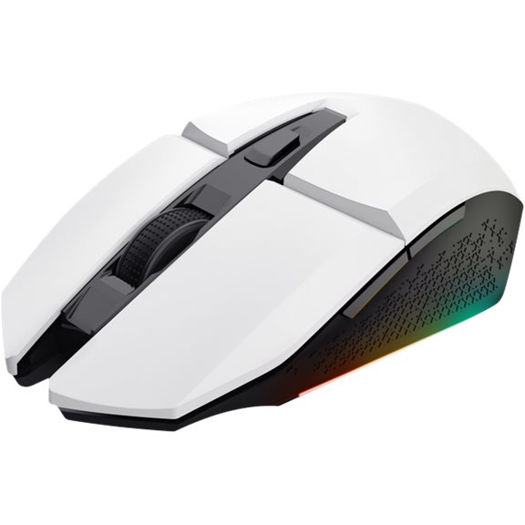 TRUST GXT110W FELOX WIRELESS MOUSE - WHITE - Trådløs mus