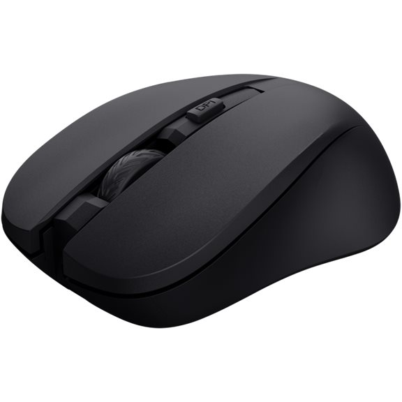 TRUST MYDO SILENT WIRELESS MOUSE - BLACK - Trådløs mus