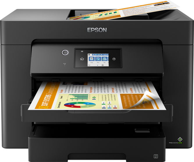 8715946668437 Epson WF-7835DTWF - A3-duplex-multifunktionsprinter Computer & IT,Printere & Scannere,Inkjet printere 20500245660 C11CH68404