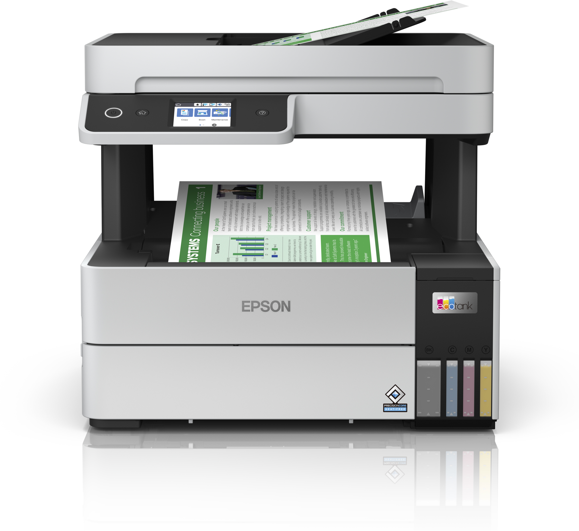 8715946689821 Epson EcoTank ET-5150 inkjet - A4-multifunktionsprinter Computer & IT,Printere & Scannere,Inkjet printere 2190005910 C11CJ89402