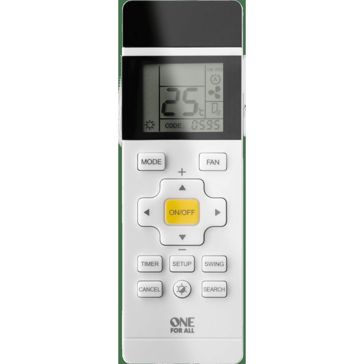 8716184067730 One For All URC 1035 Remote control for AC Hus & Have,Klima/ ventilation,Varmepumper 74600011180 URC1035