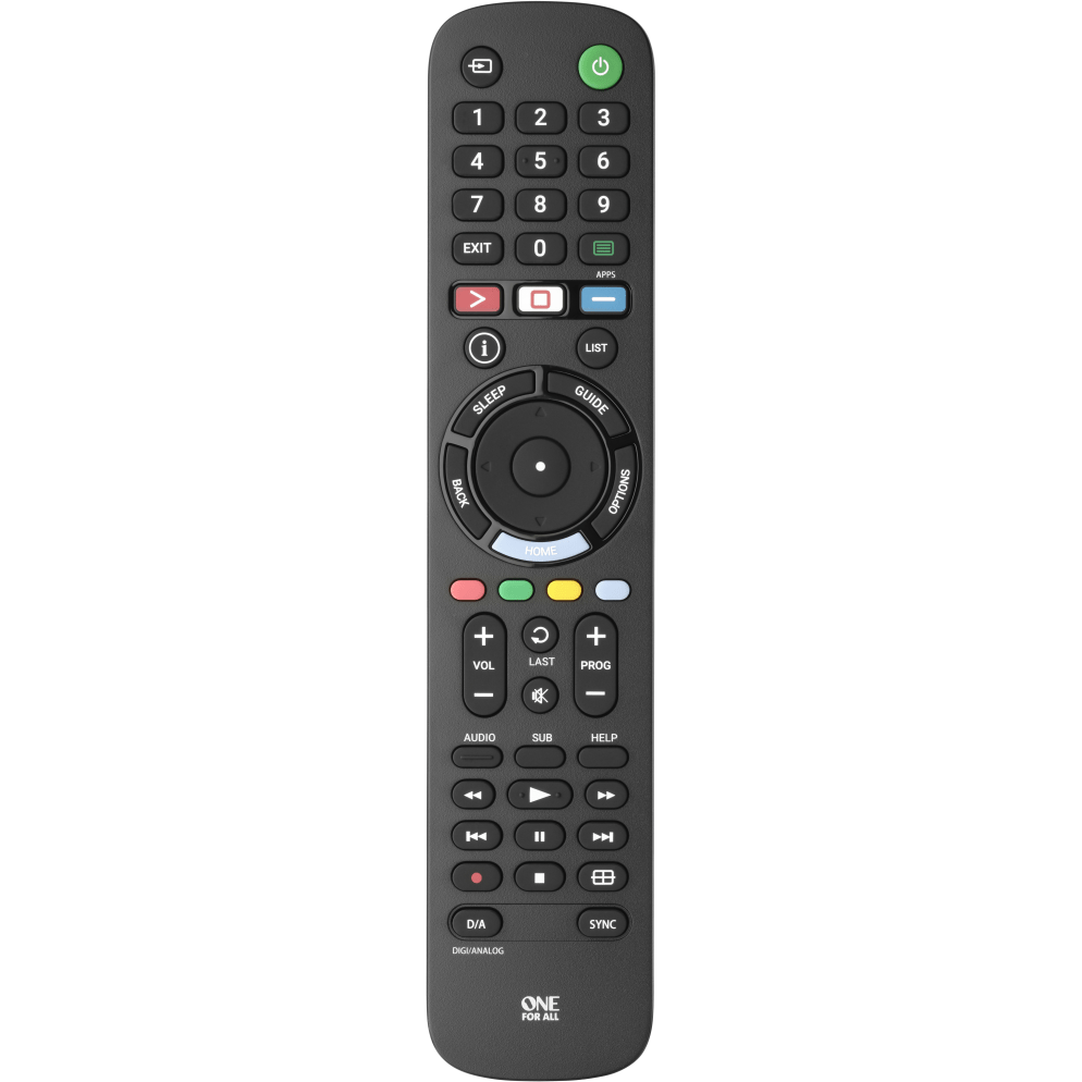 8716184072697 One For All URC 4912 Sony Remote control replacement TV & HIFI,TV,Fjernbetjeninger 74600011160 URC4912
