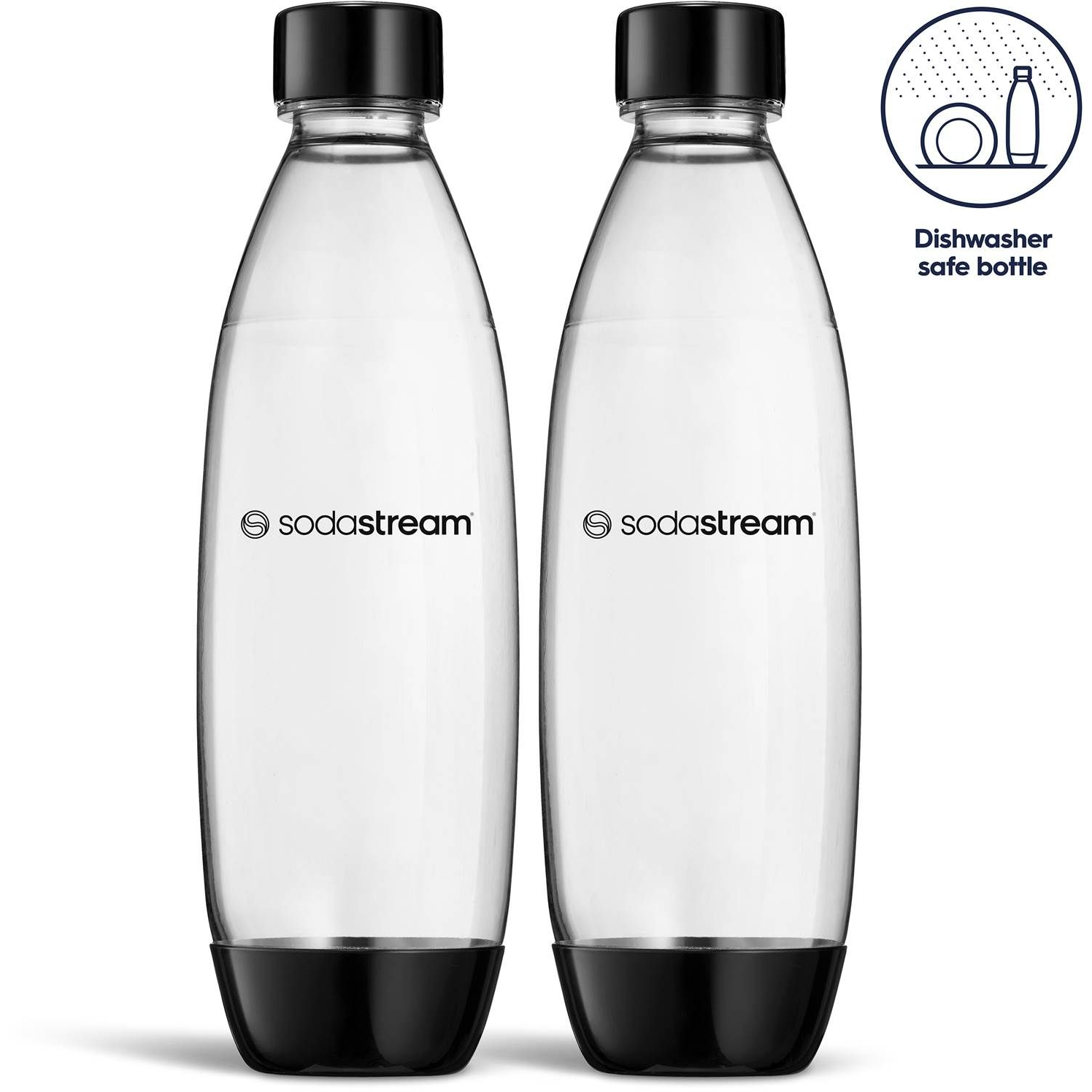 8719128112749 Sodastream Twinflaske 1L fuse DWS - Flaske 2-pak Husholdning,Køkkenmaskiner,Tilbehør t/sodavandsmaskiner 2190012553 Twinflaska 1L fuse dws