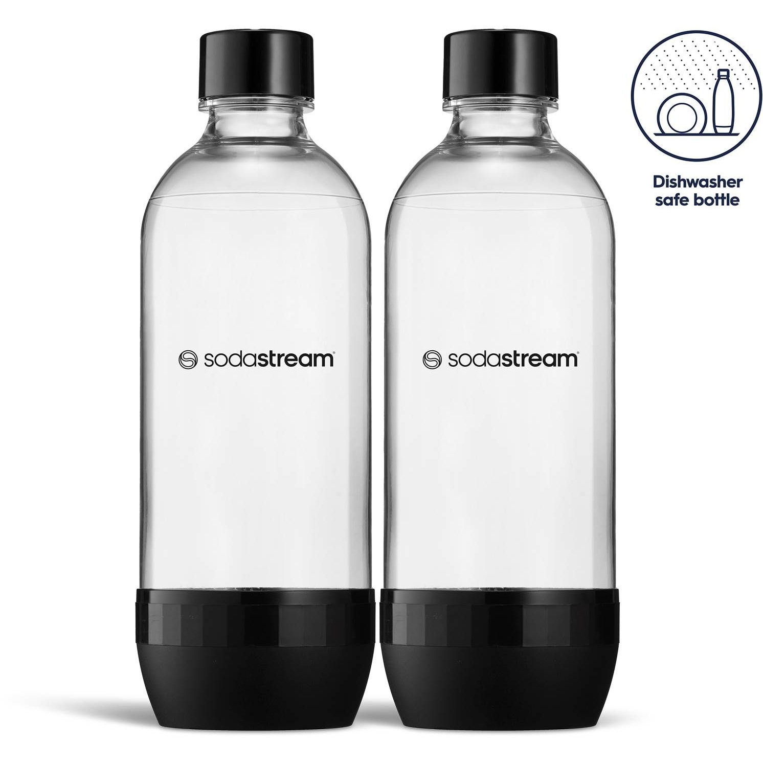 8719128112756 Sodastream Twin 1L classic DWS, 2 flasker - Flasker Husholdning,Køkkenmaskiner,Tilbehør t/sodavandsmaskiner 2190006091