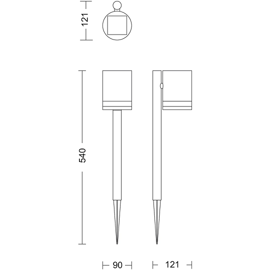 8720169265561 Philips Fyce solcelle lampe Lamper,Udendørs- lamper,Solcelle lamper 78700000220 929003364801