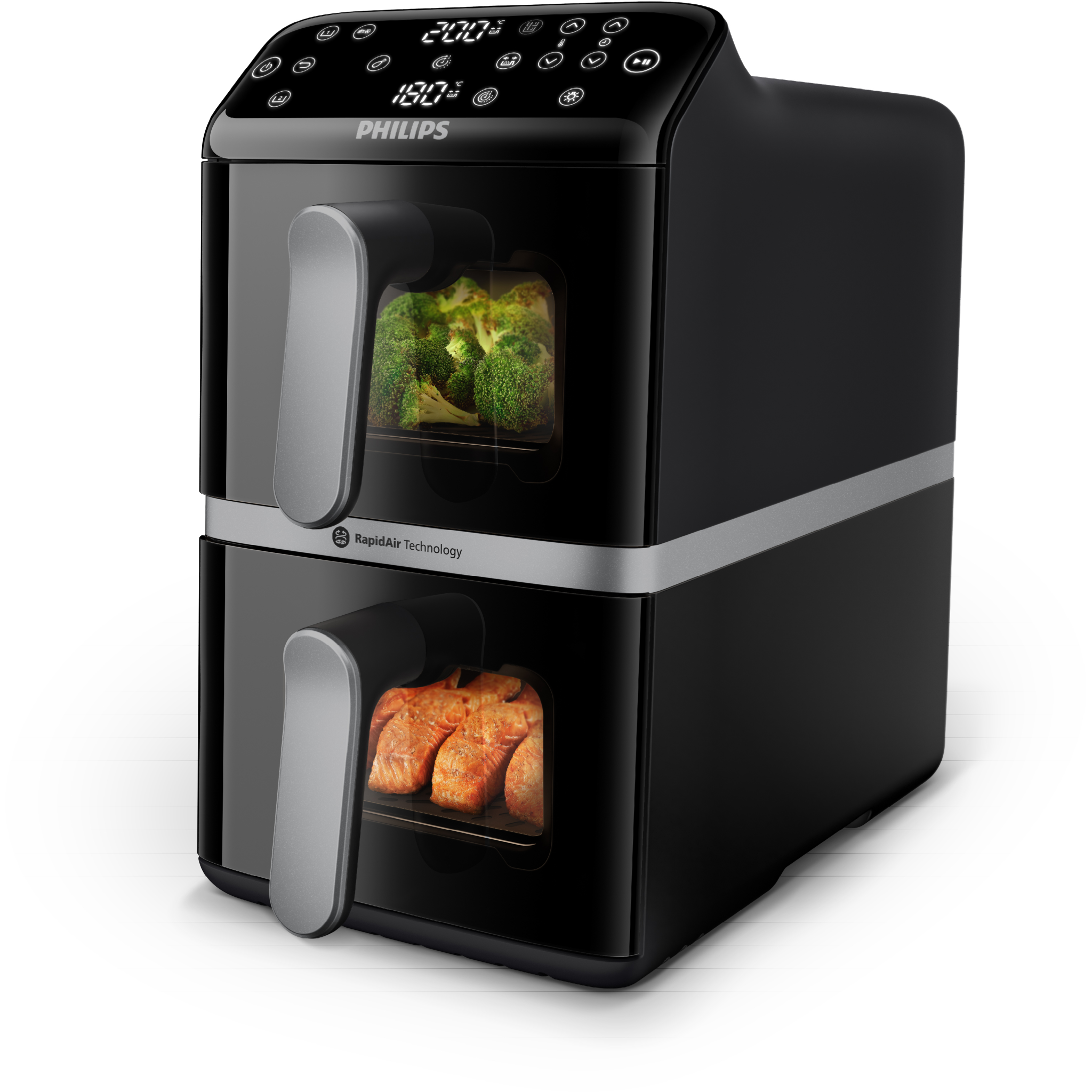 8720389072215 Philips NA461/00 stacked dual basket airfryer Husholdning,Madtilberedning,Airfryer 2190014919 NA461/00
