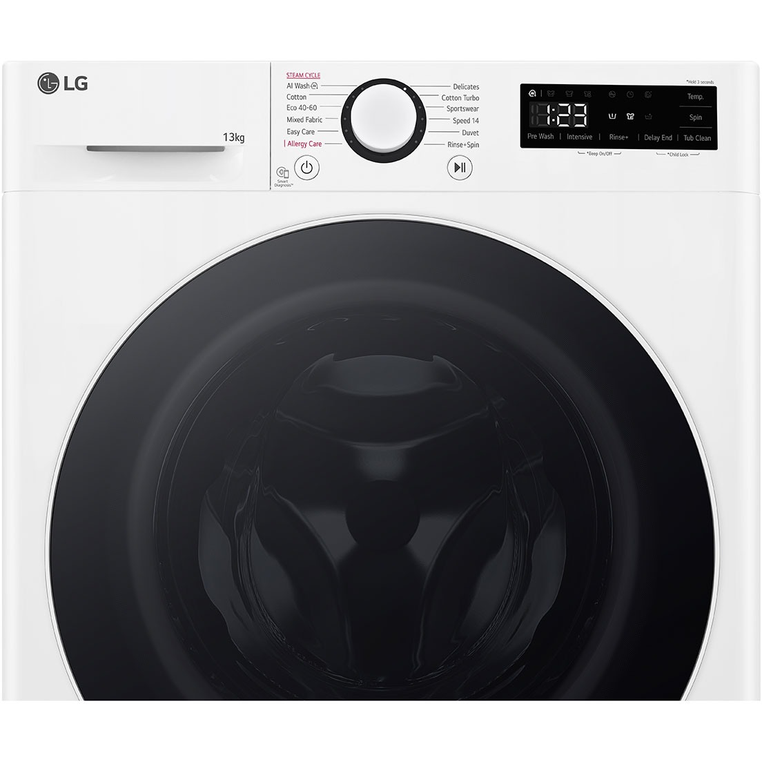 LG F4Y5LYP0W - Frontbetjent vaskemaskine