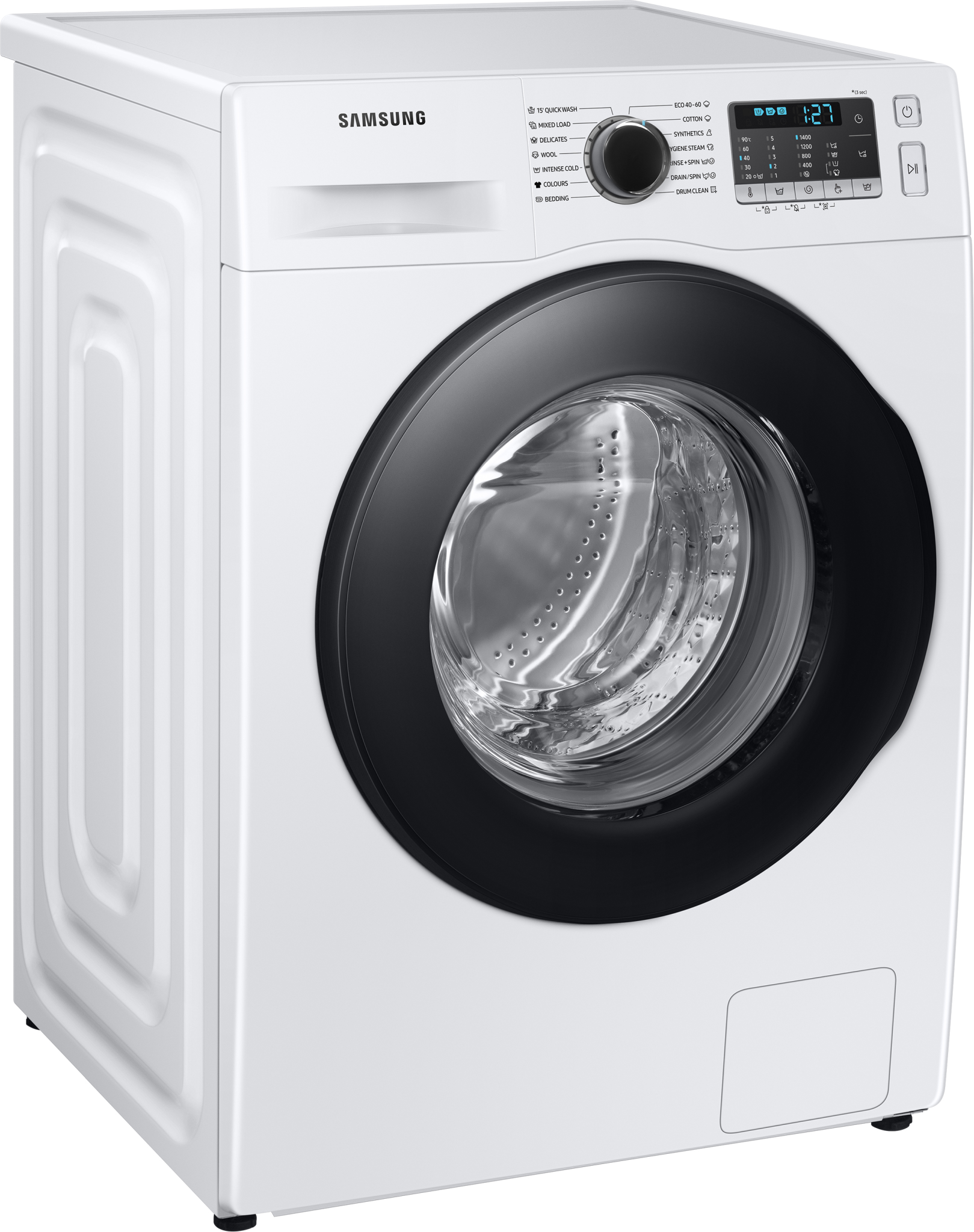 8806090602689 Samsung WW80TA047AT/EE - Frontbetjent vaskemaskine Hvidevarer,Vaskemaskine,Frontbetjente vaskemaskiner 2100026890 WW80TA047AT/EE