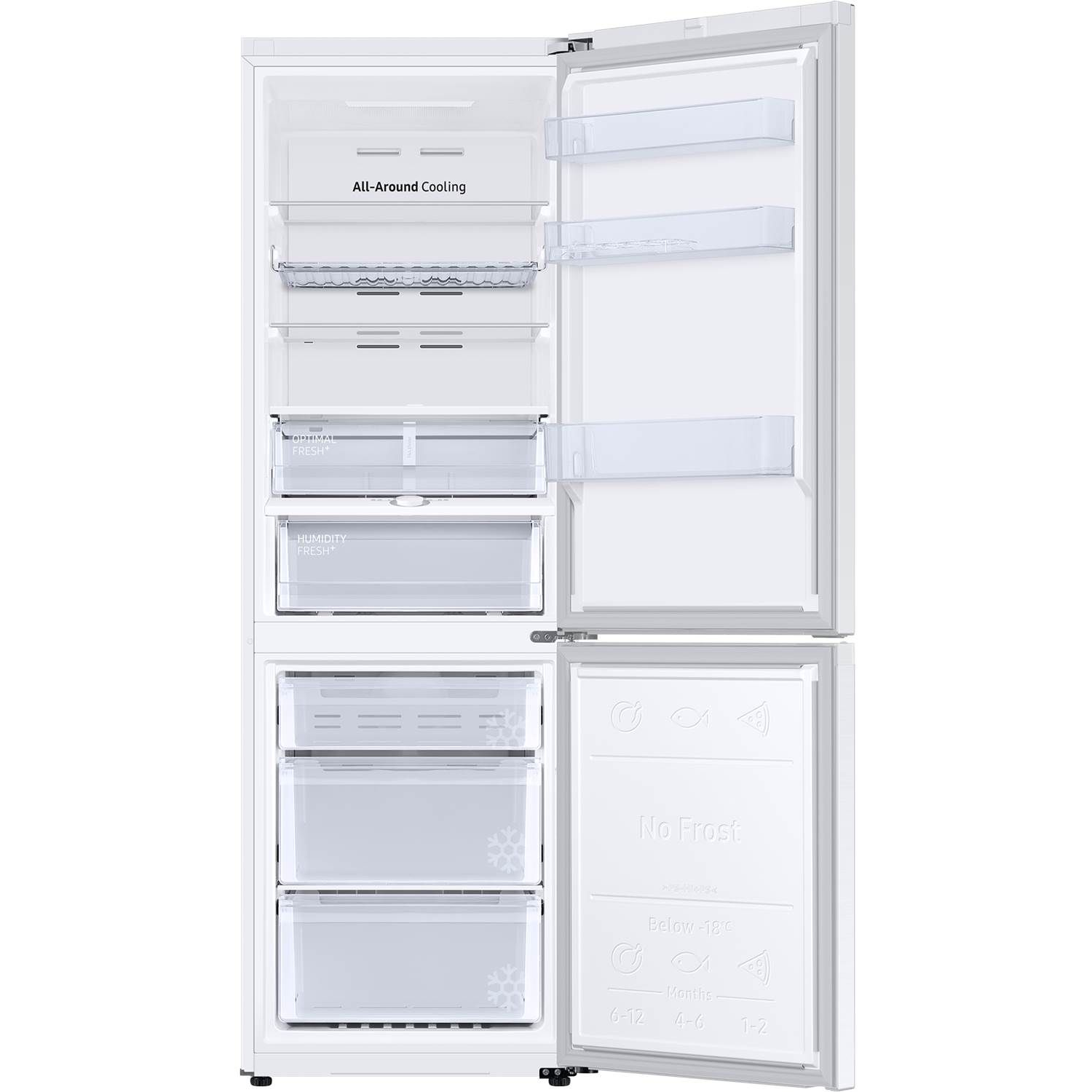 Samsung RB34C675EWW/EF - Fritstående kølefryseskab