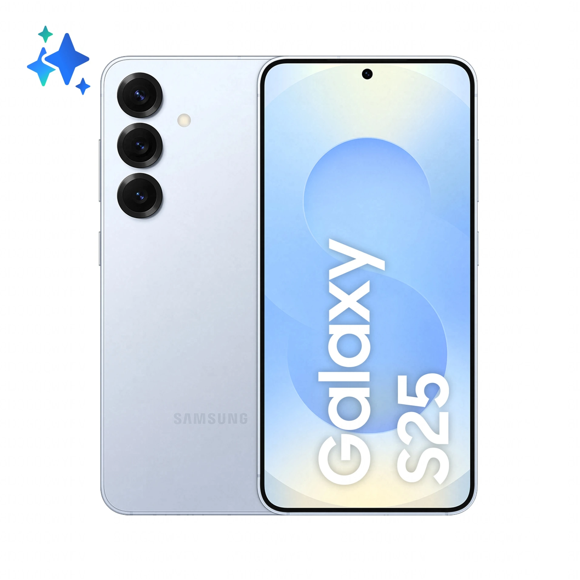 8806095851143 Samsung Galaxy S25 128GB/12GB Icy Blue - EU Model - Mobiltel Telefon & GPS,Mobiltelefoner,Mobiltelefoner 16800027770 SM-S931BLBDEU