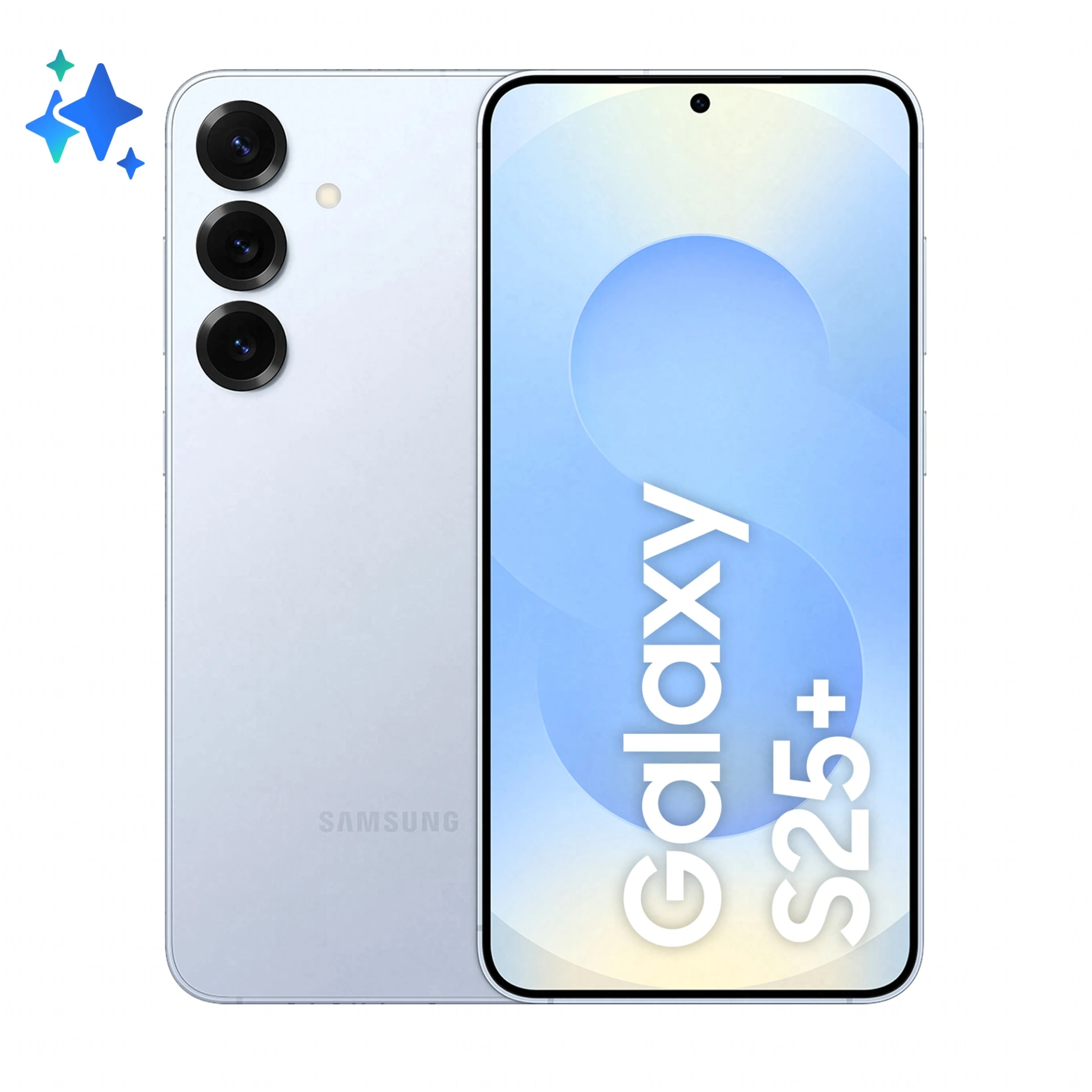 8806095857183 Samsung Galaxy S25+ 256GB/12GB Icy Blue - EU Model - Mobilte Telefon & GPS,Mobiltelefoner,Mobiltelefoner 16800027860 SM-S936BLBDEU