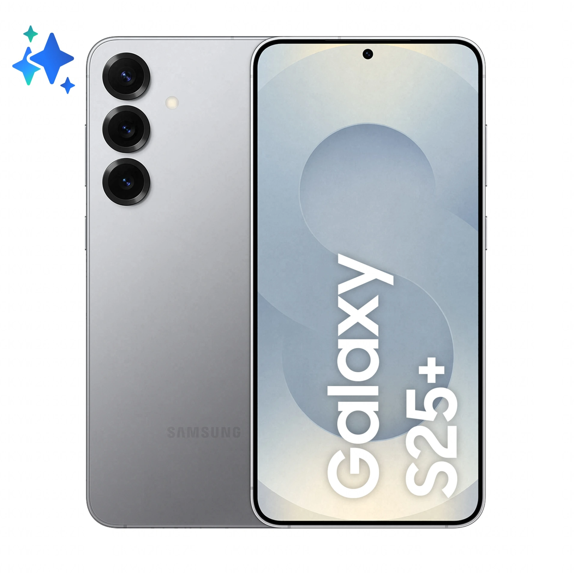 8806095857725 Samsung Galaxy S25+ 256GB/12GB Silver Shadow - EU Model - Mo Telefon & GPS,Mobiltelefoner,Mobiltelefoner 16800027880 SM-S936BZSDEU