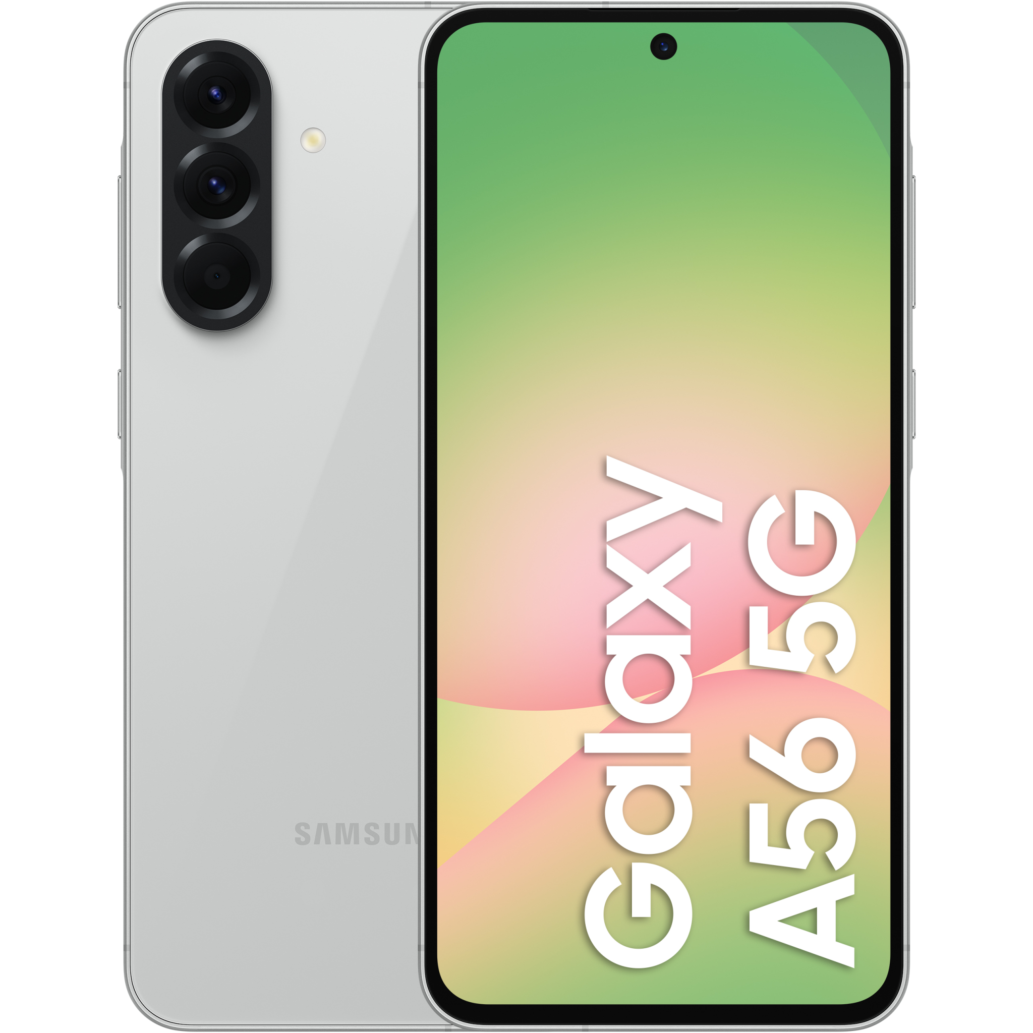8806095982632 Samsung Galaxy A56 5G 128GB - Awesome Lightgray - Mobiltelef Telefon & GPS,Mobiltelefoner,Mobiltelefoner 2190012600 SM-A566BZAAEUB