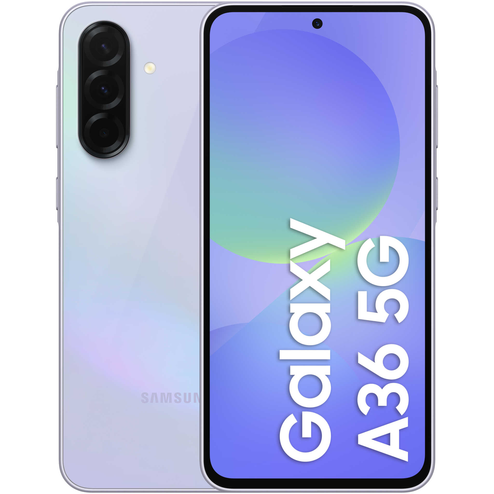 8806095984438 Samsung Galaxy A36 5G 128GB/6GB Awesome Lavender - EU Model Telefon & GPS,Mobiltelefoner,Mobiltelefoner 16800029350 SM-A366BLVBEU