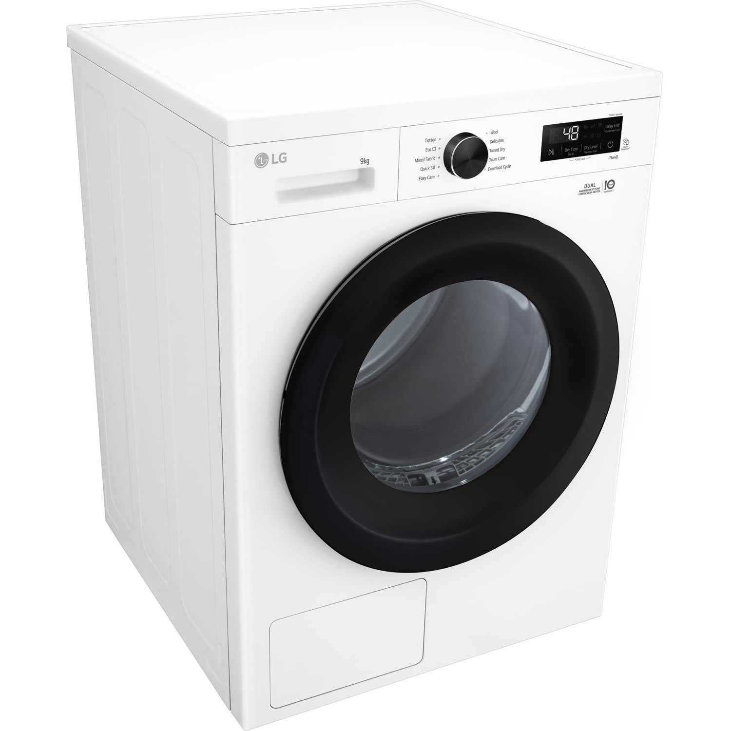 LG RHX1009NWK - Kondenstørretumbler med varmepumpe