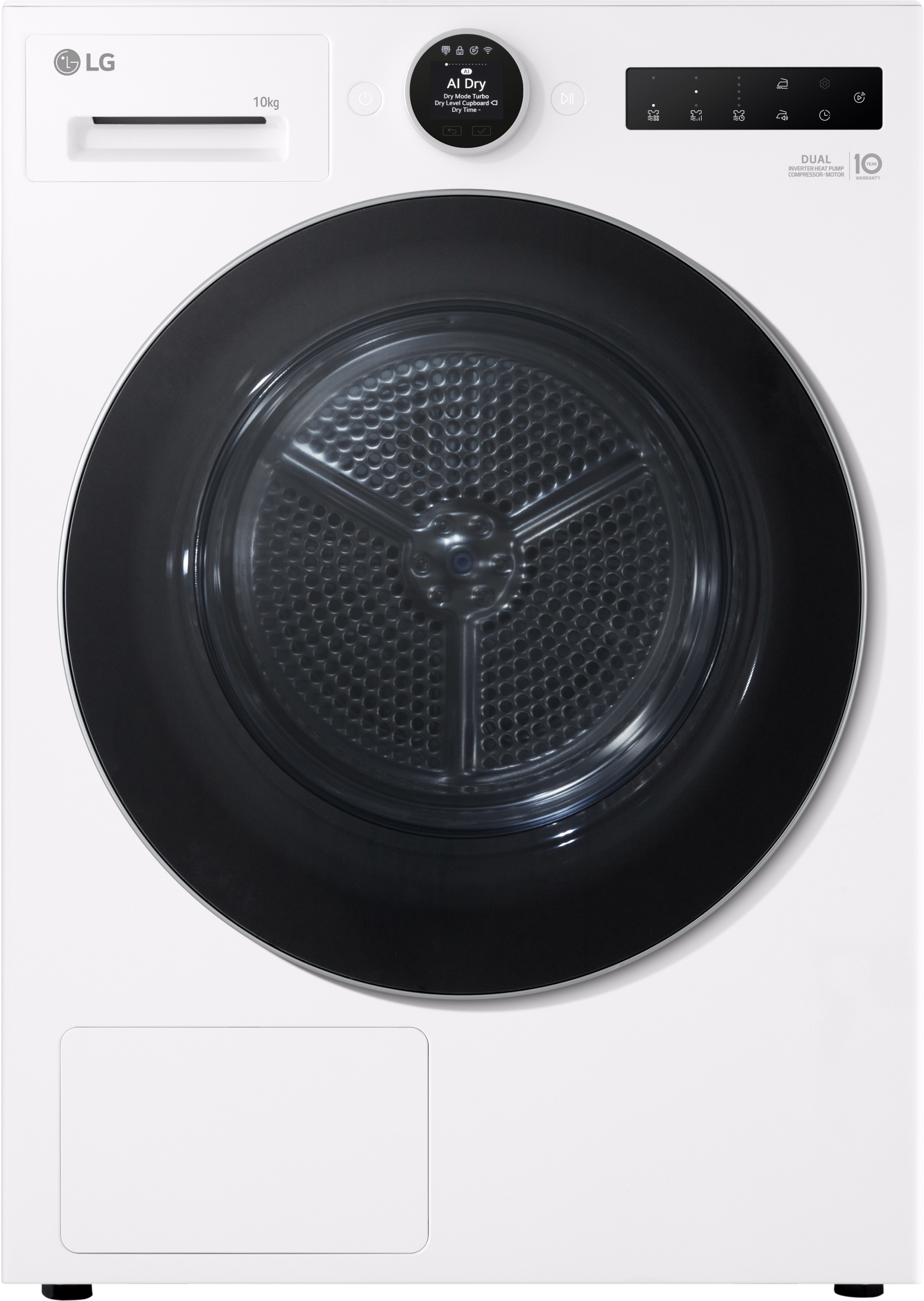 8806096144053 LG RHX7010TWS - Kondenstørretumbler m/varmepumpe Hvidevarer,Tørretumbler,Kondenstørretumblere 2190013195 RHX7010TWS