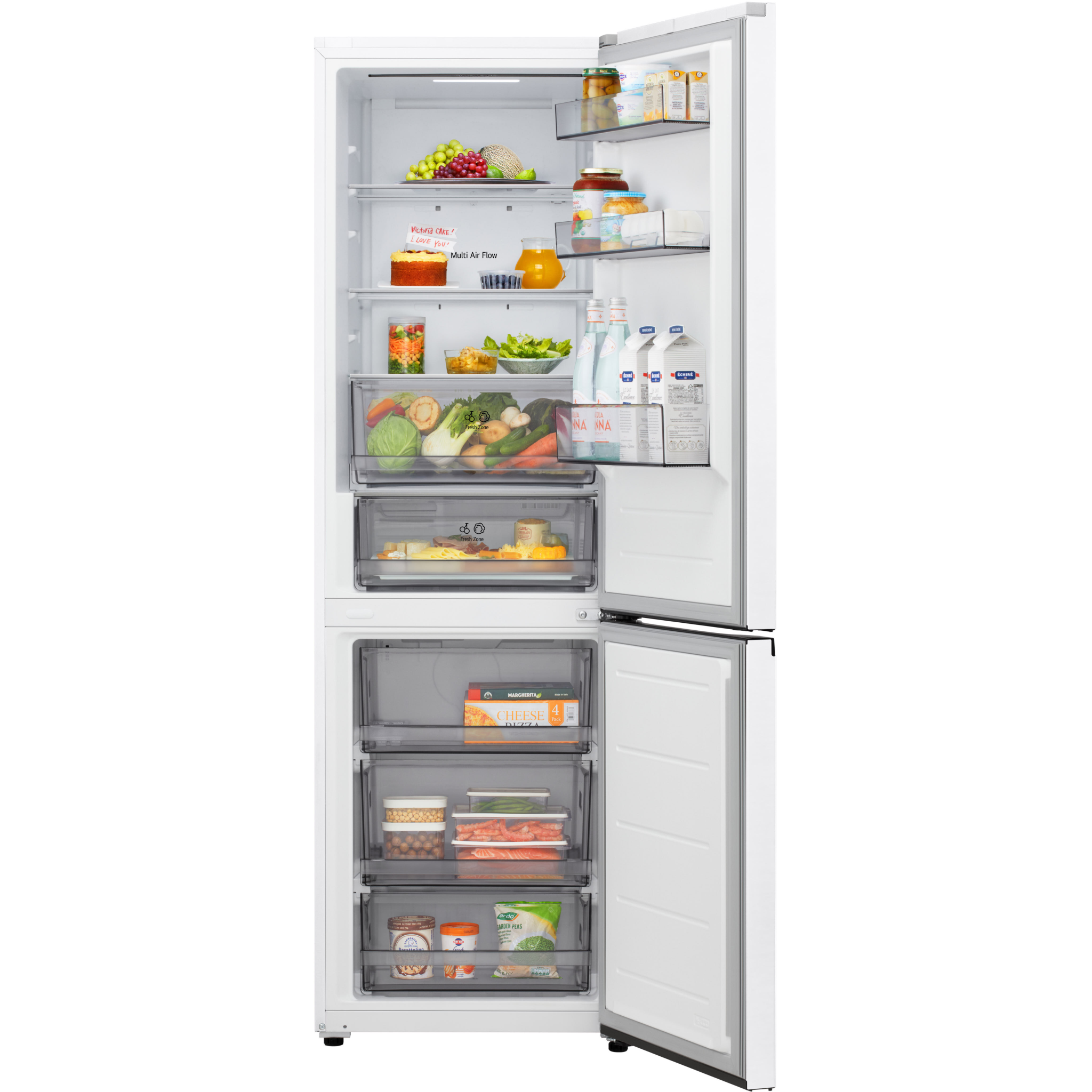 8806096748749 LG GBBSJ11ESW fritstående kølefryseskab Hvidevarer,Kølefryseskabe,Fritstående kølefryseskabe 2190014902 GBBSJ11ESW