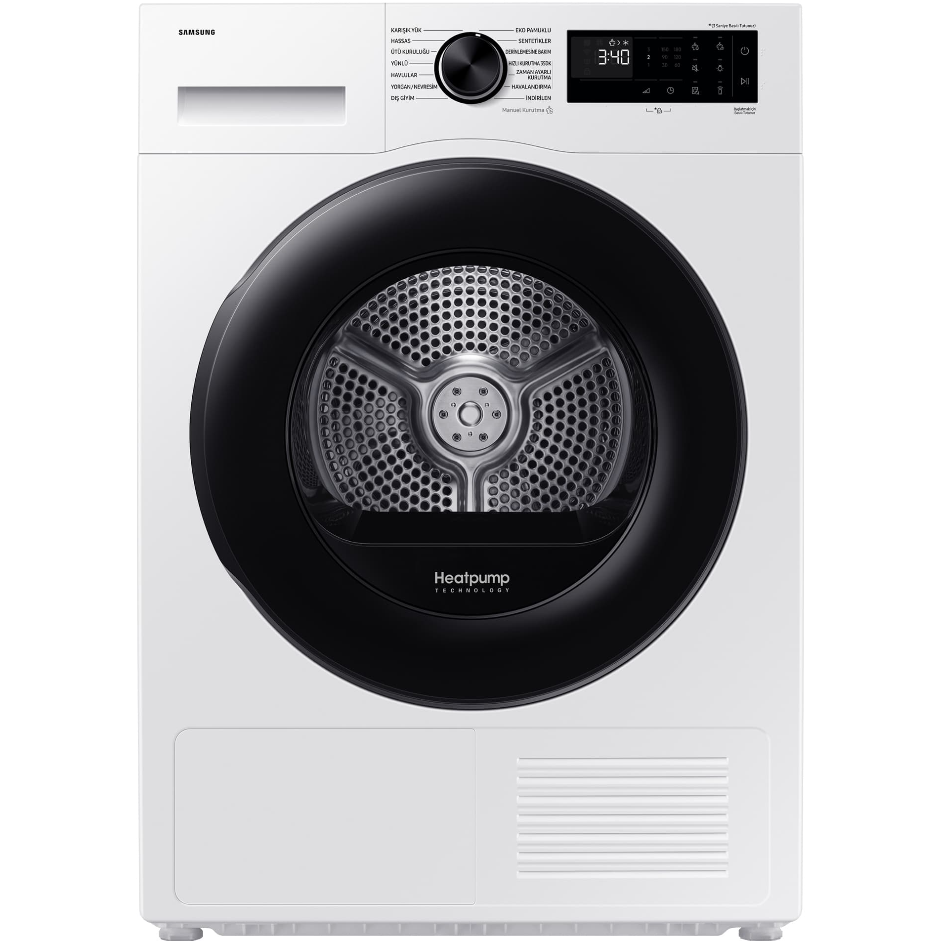 Samsung DV90DG52A0AEEE - Kondenstørretumbler med varmepumpe