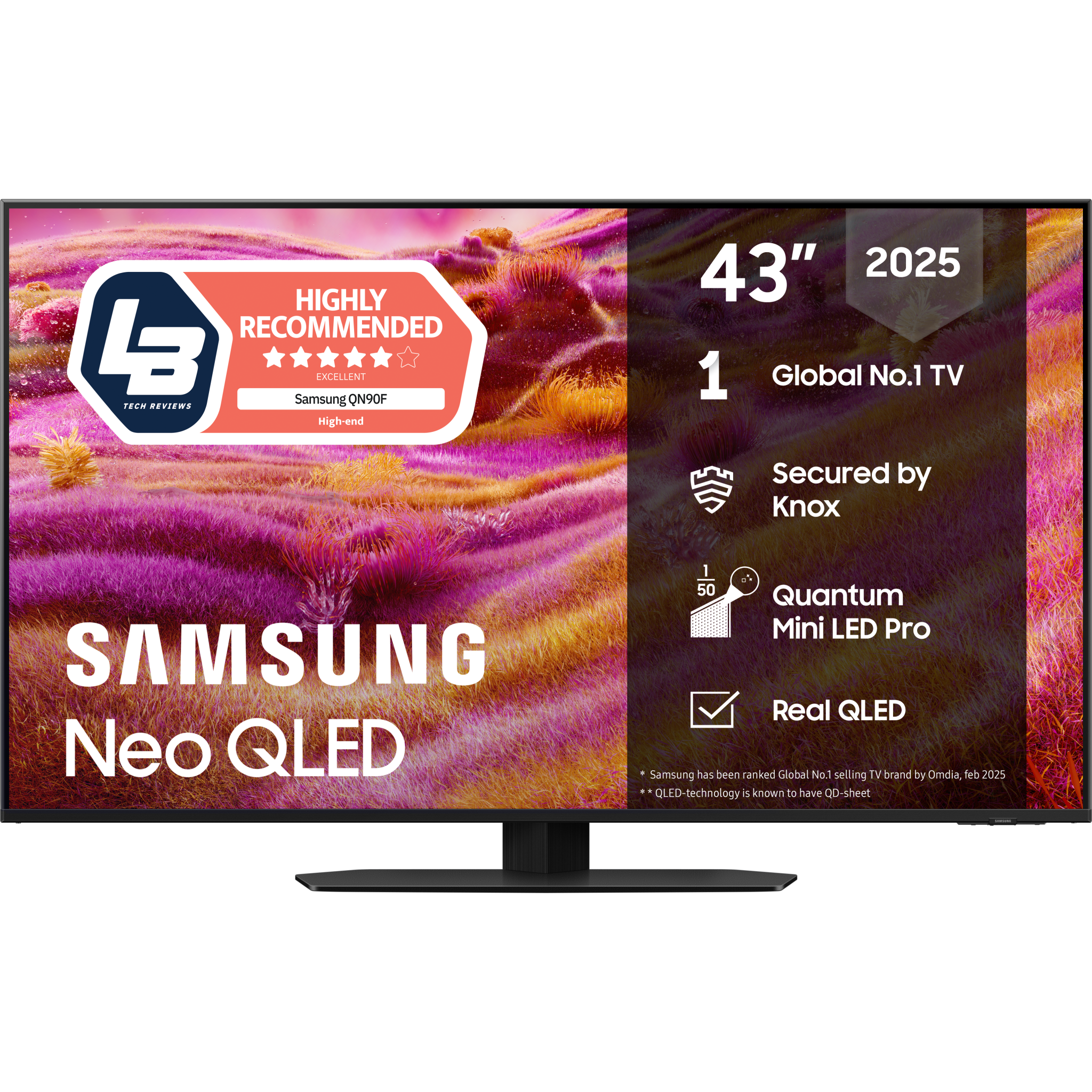8806097067634 Samsung TQ43QN90FATXXC - Neo QLED 4K Vivion AI Smart TV TV & HIFI,TV,TV 2190012789 TQ43QN90FATXXC