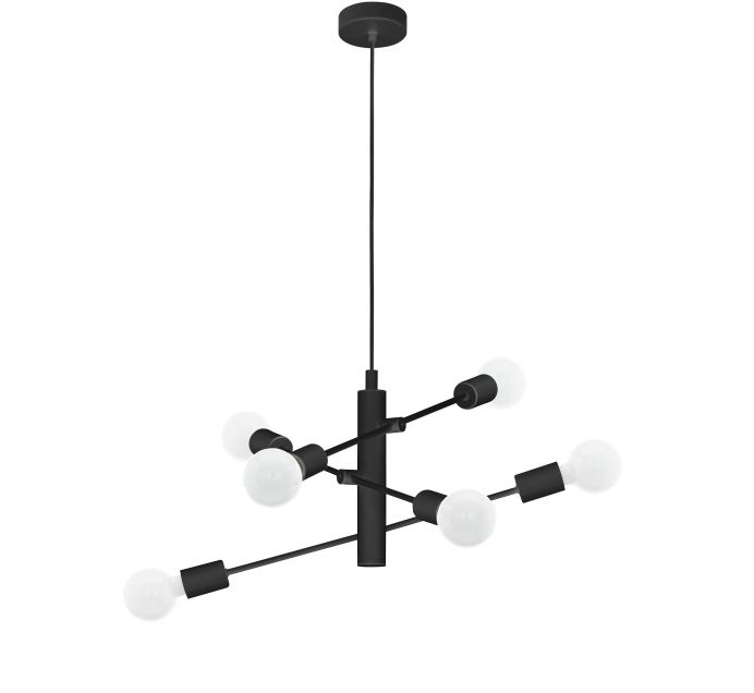 9002759336929 Eglo Gradoli sort 33692 - Pendel Lamper,Pendler-/ Hængelamper,Pendler/Hængelamper 83100004390 Gradoli sort 33692