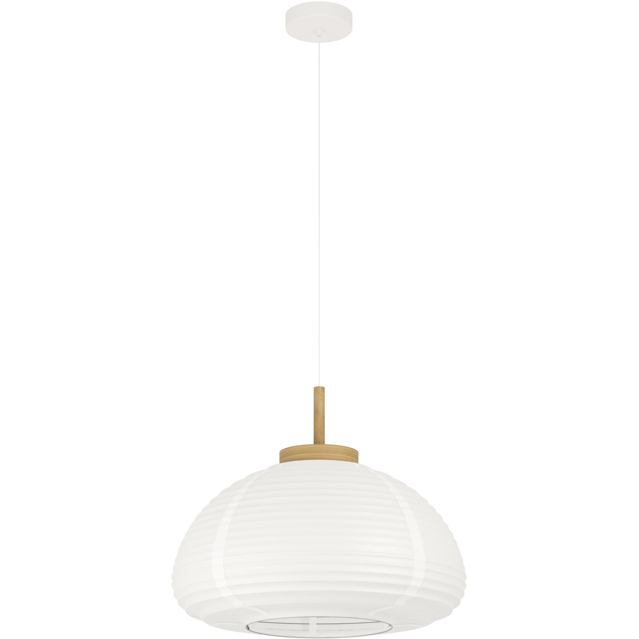 9002759440657 EGLO Summerhill Ø55 træ/hvid pendel Lamper,Pendler-/ Hængelamper,Pendler/Hængelamper 83100006590 44065