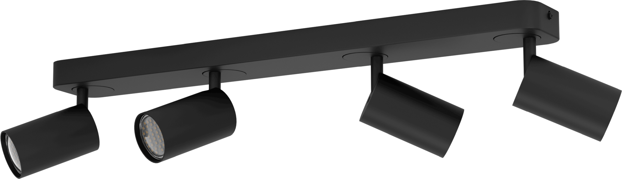 9008606239955 Eglo TELIMBELA-Z sort - 4 spot skinne Lamper,Loftslamper,Loftslamper 83100005530 TELIMBELA-Z sort