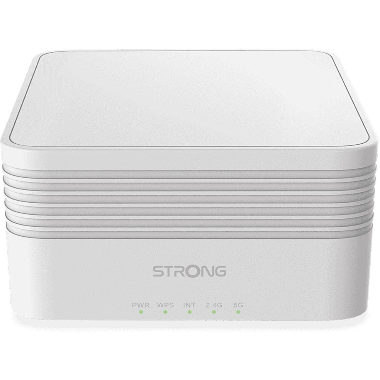 9120072373992 Strong Mesh 3000 Add-on - 100m2 Computer & IT,Netværk,Trådløs netværk 2190004545 MESH3000