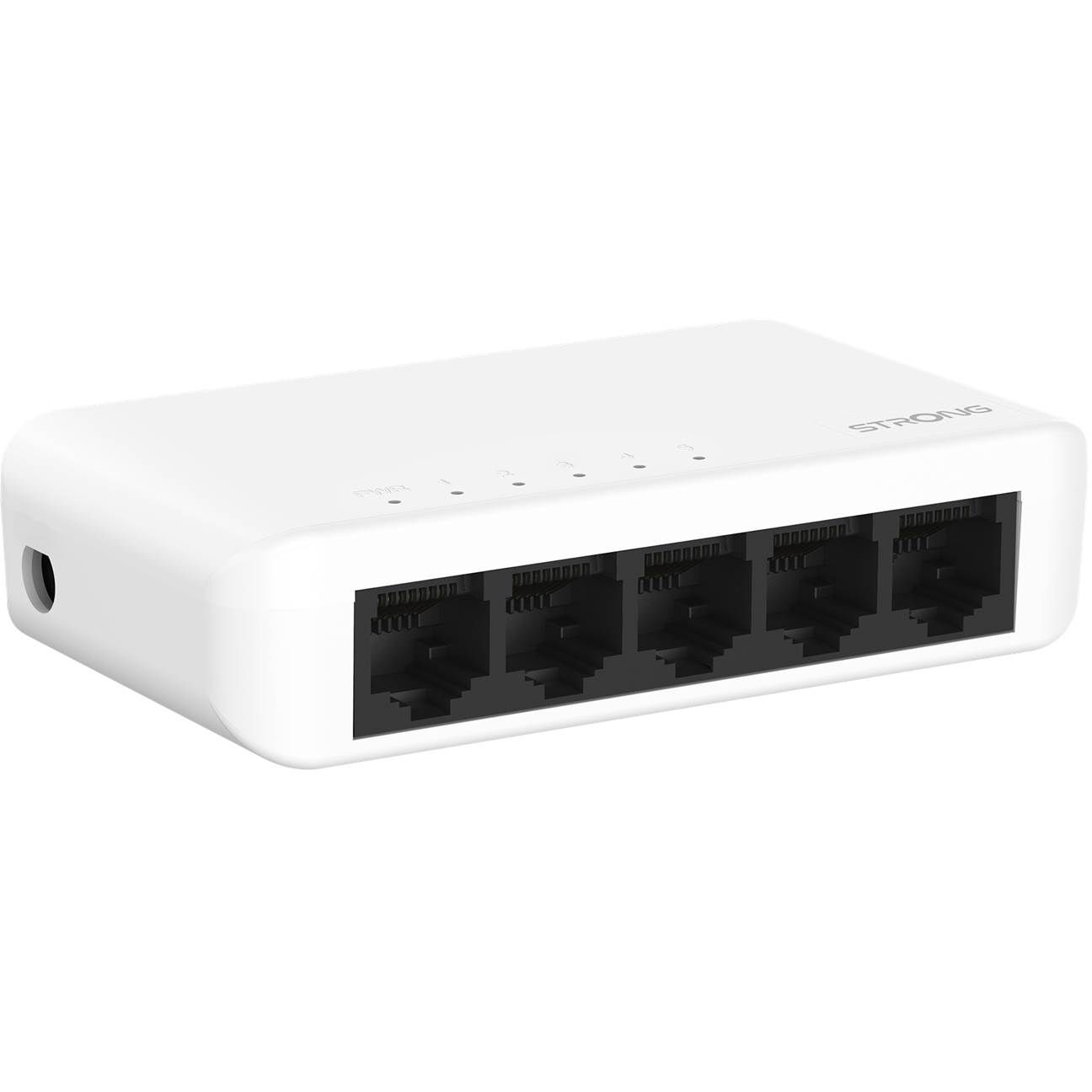 9120072375613 Strong switch 5 Gigabit ports plastic - Switch Computer & IT,Netværk,Diverse netværk 2190006014 SW5000P