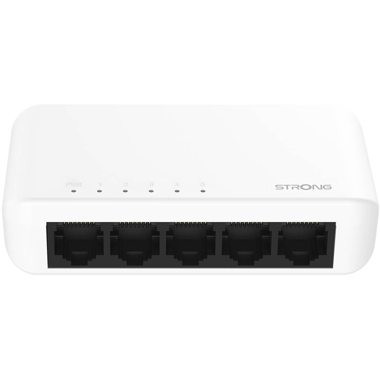 9120072375613 Strong switch 5 Gigabit ports plastic - Switch Computer & IT,Netværk,Diverse netværk 2190006014 SW5000P