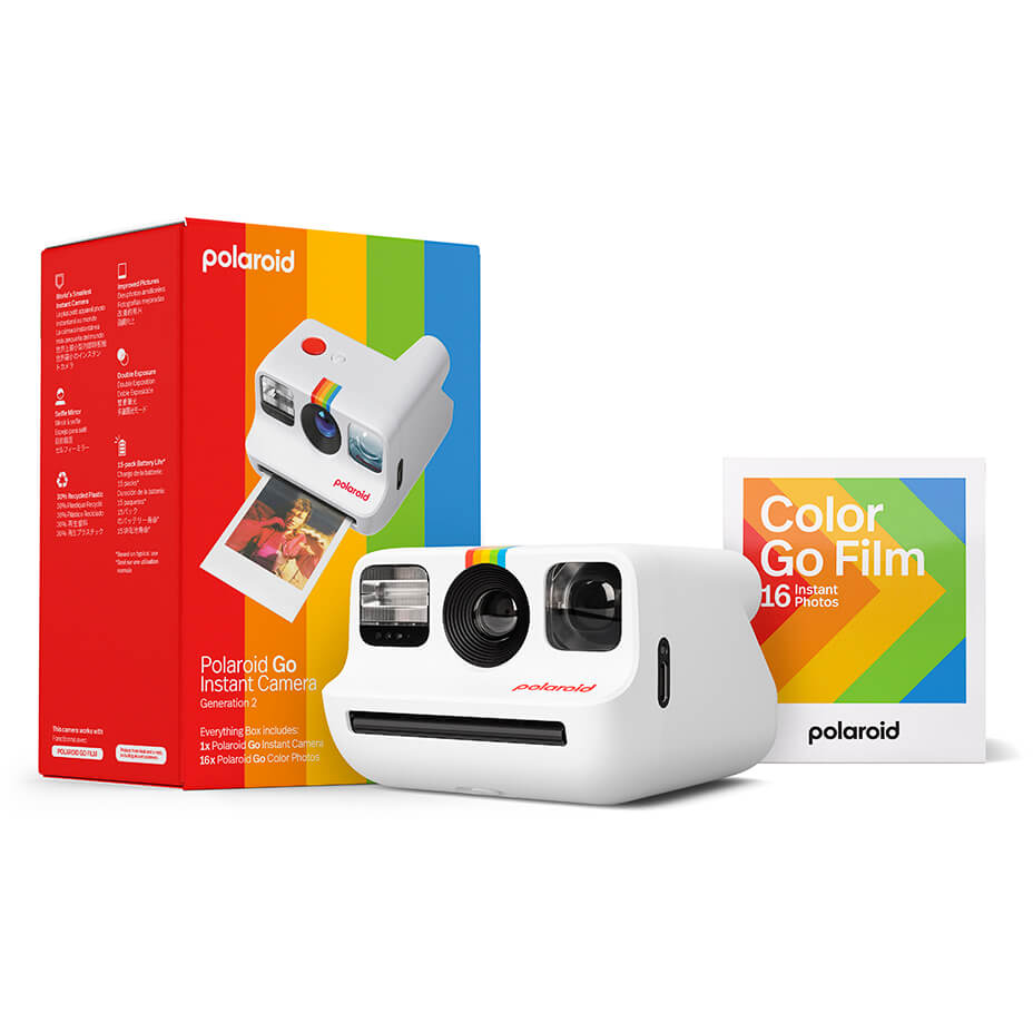 9120096775574 Polaroid Kamera Go Gen. 2 Everything Box, hvid - Instantkame Foto,Analog kameraer,Analog kameraer 15000003690