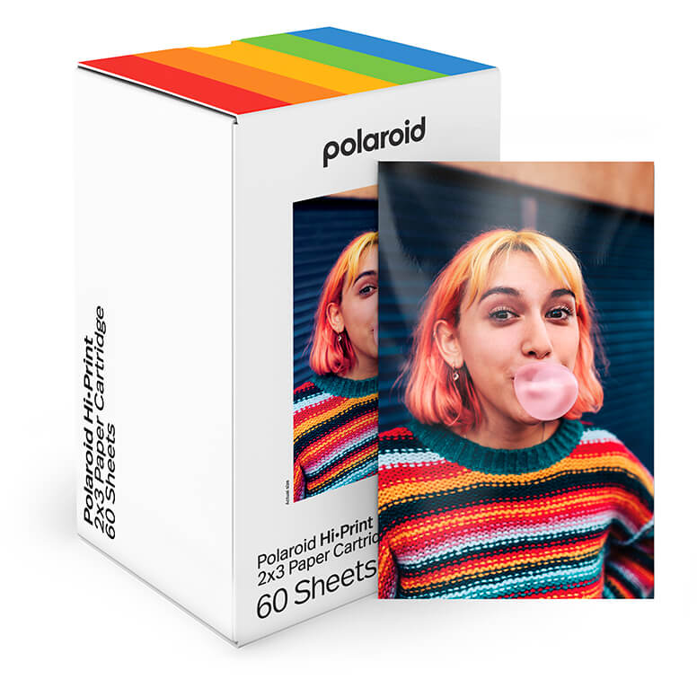 9120096776502 Polaroid Papirpatron HiPrint Gen. 2, 60 ark Foto,Tilbehør kameraer,Tilbehør kameraer 15000003590