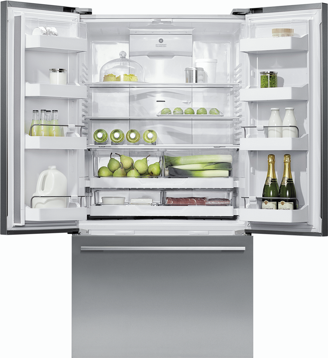 9415112241974 Fritstående kølefryseskab - Amerikanerskab Hvidevarer,Kølefryseskabe,Amerikanerskabe 35575419740 RF540ADUSX5