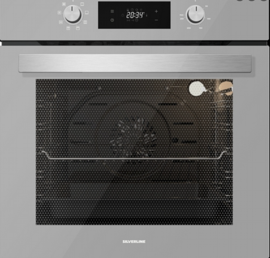 Silverline BO 6504 GR - Indbygningsovn
