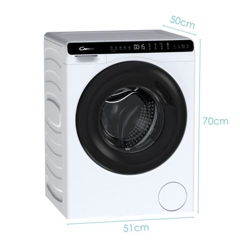 Candy CW50BP12307S - Frontbetjent vaskemaskine