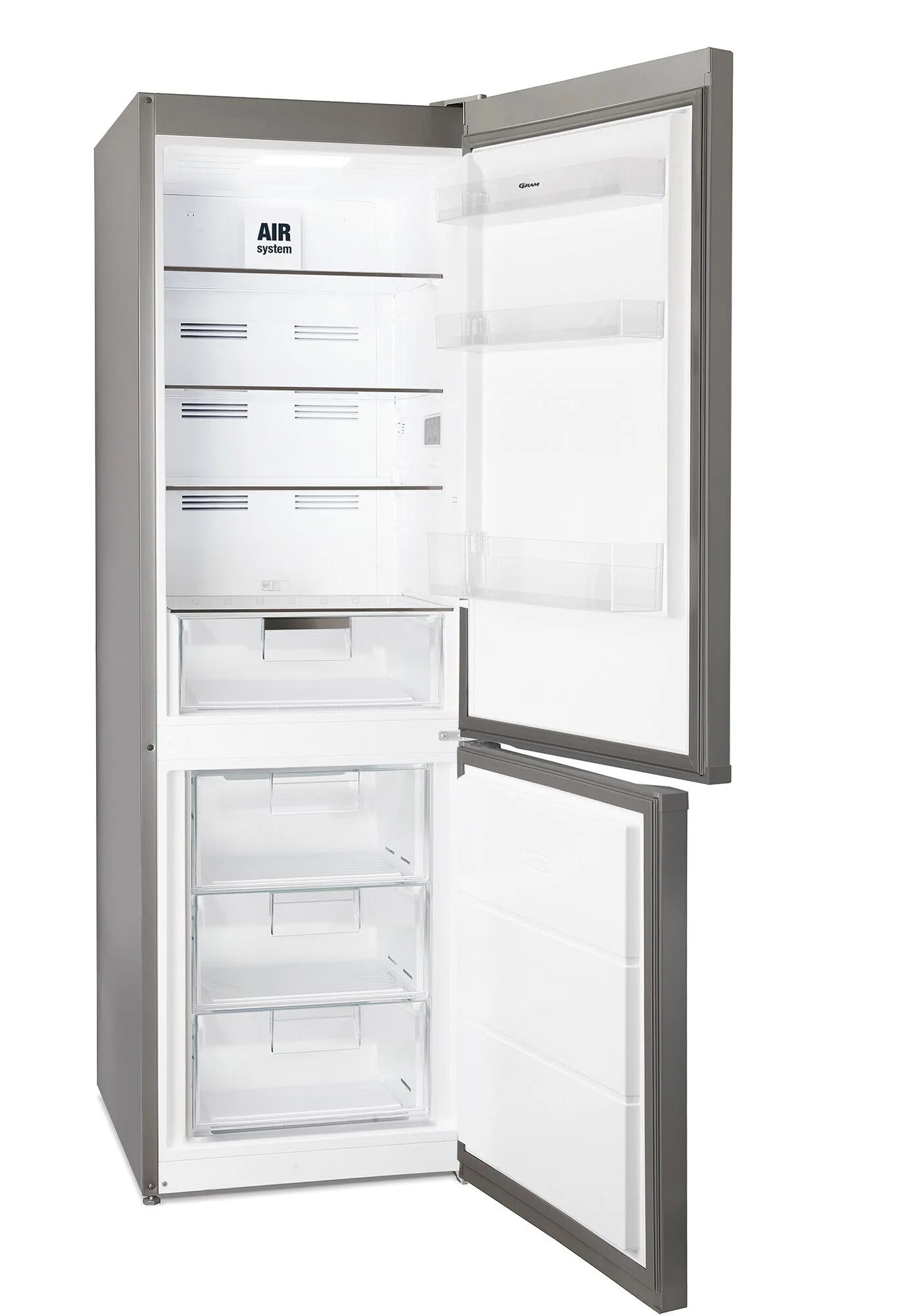 Gram KF 411864 N X-2 - Fritstående kølefryseskab