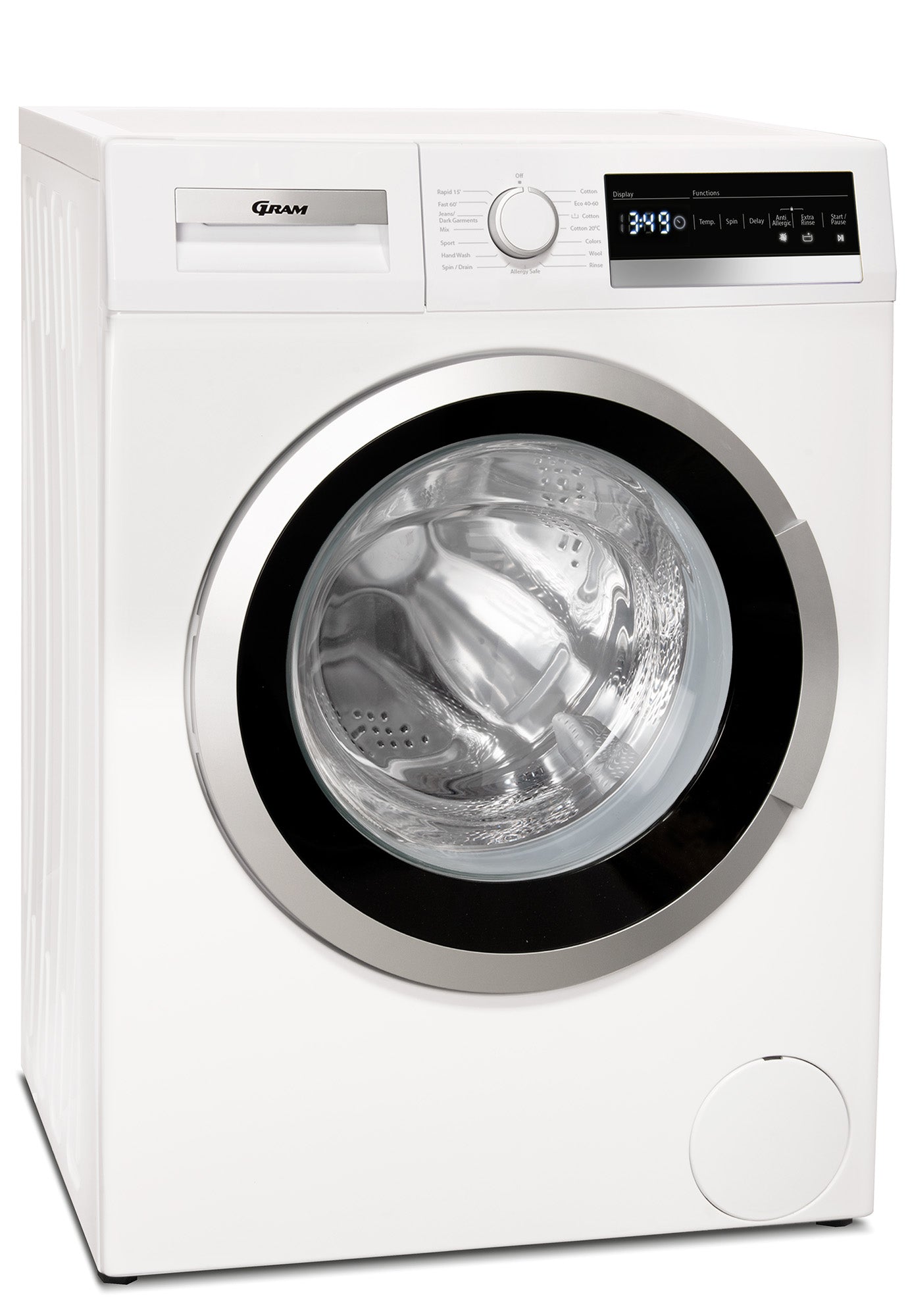 Gram WDE 71814-92 - Frontbetjent vaskemaskine