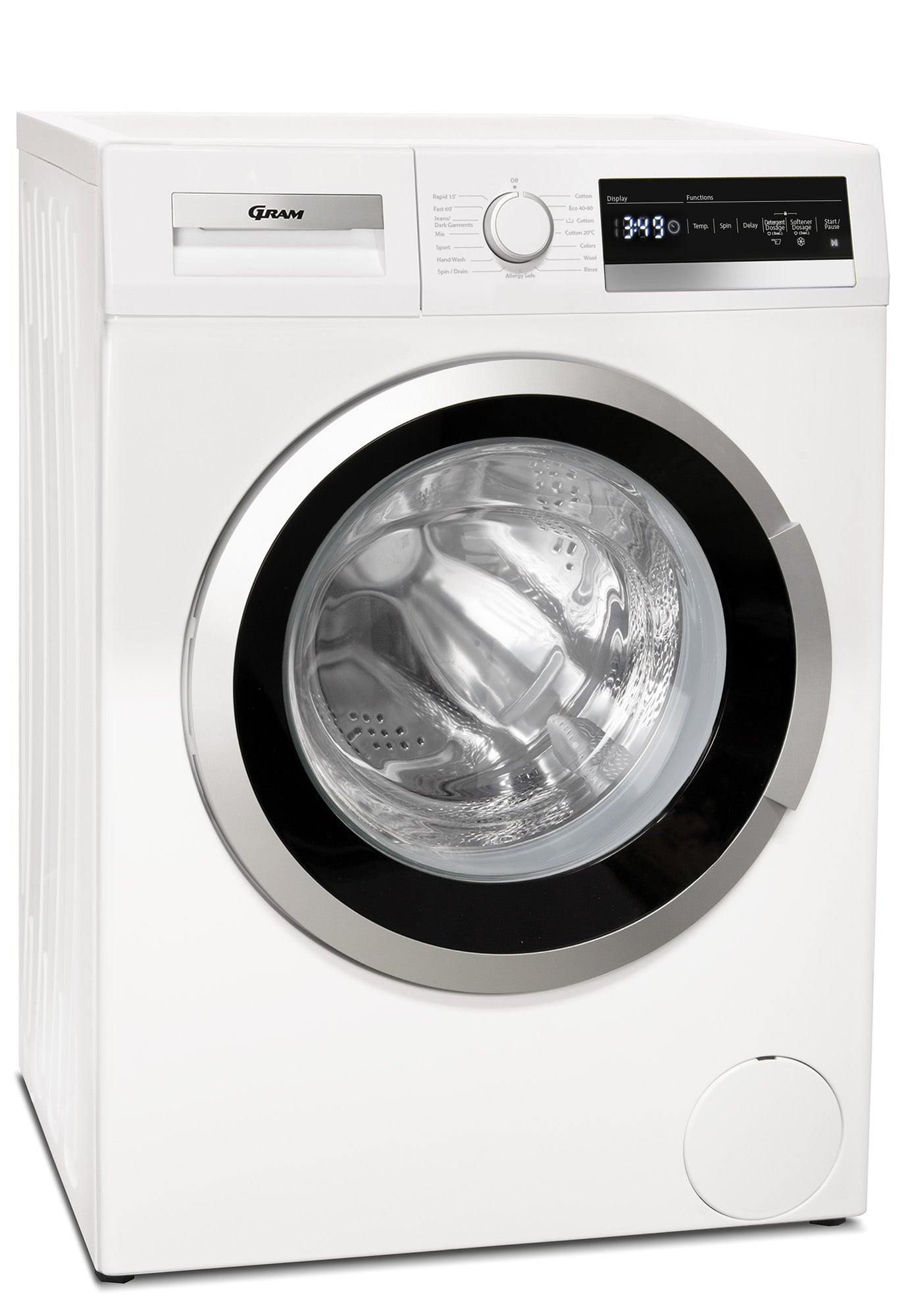 Gram WDE 71914-90 - Frontbetjent vaskemaskine