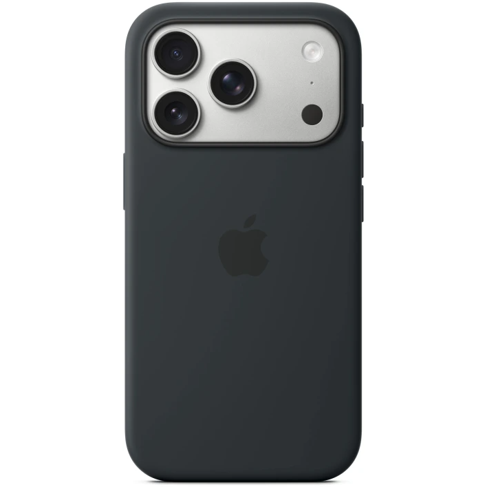 iPhone 17 Pro Silicone Case with MagSafe Black - Cover