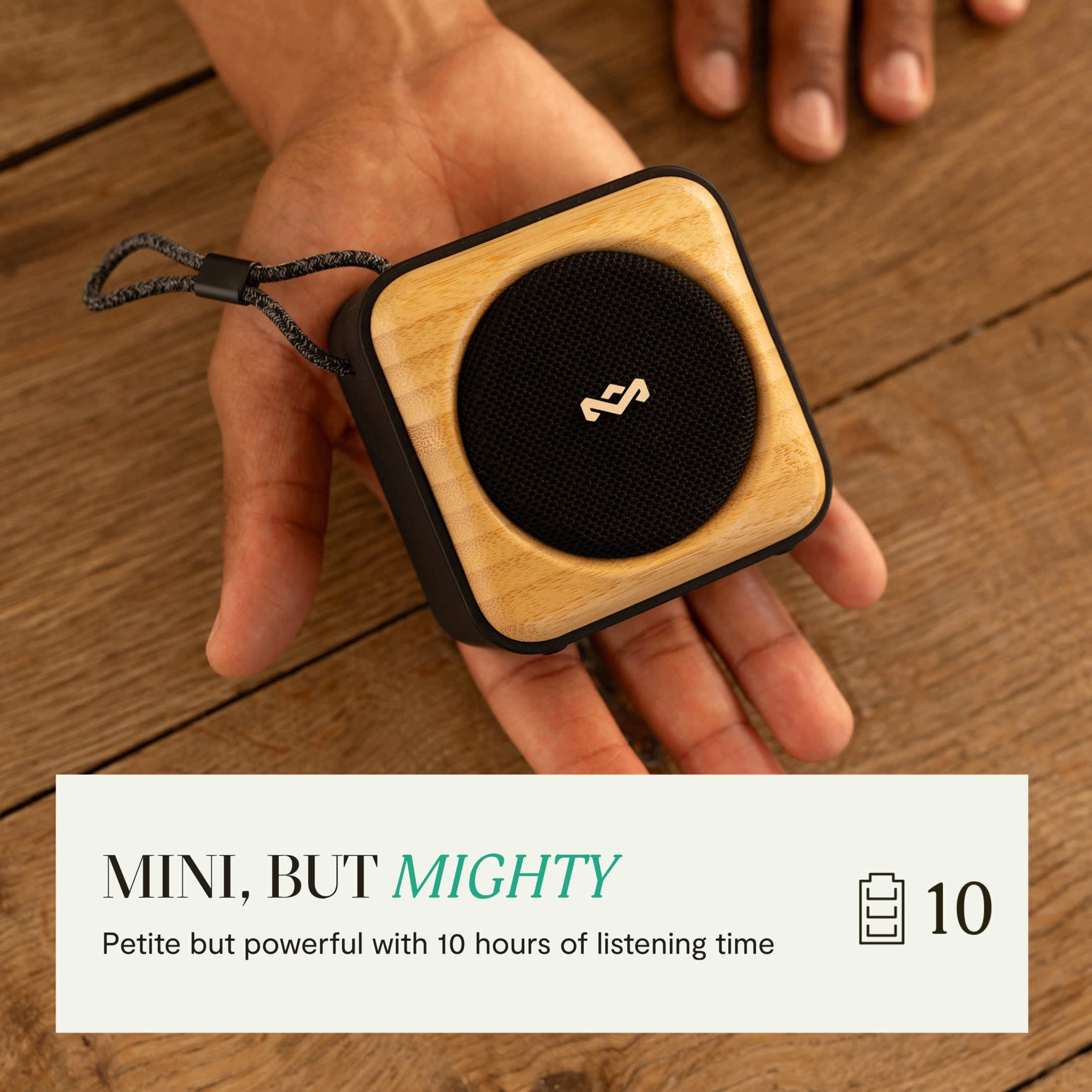 House of Marley Roots bluetooth højttaler, sort
