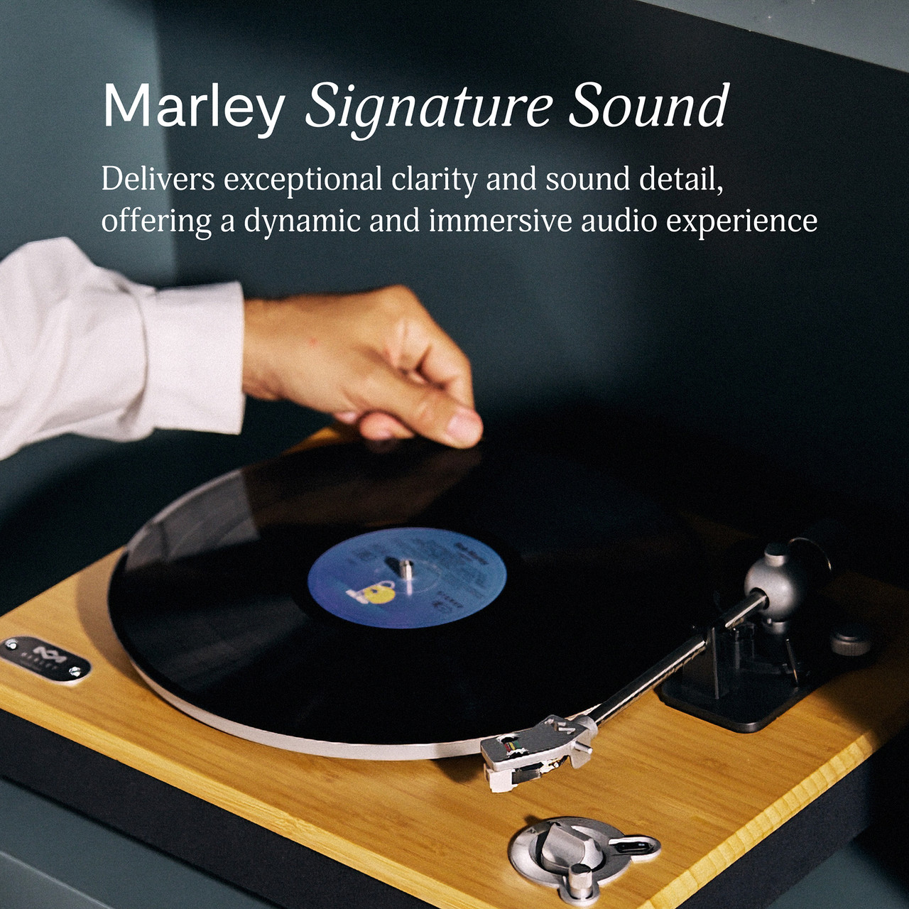 House of Marley Stir It Up wireless 2 pladespiller, sort