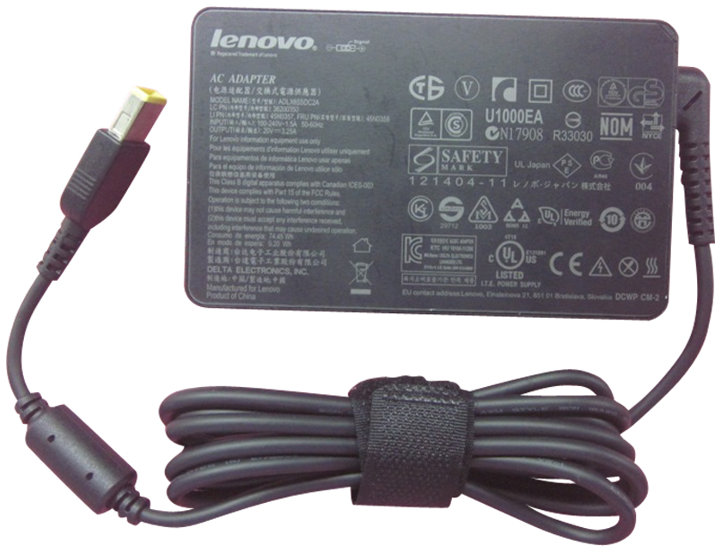 Lenovo ThinkPad 65W Slim AC Adapter (Slim Tip) 65Watt - Strø