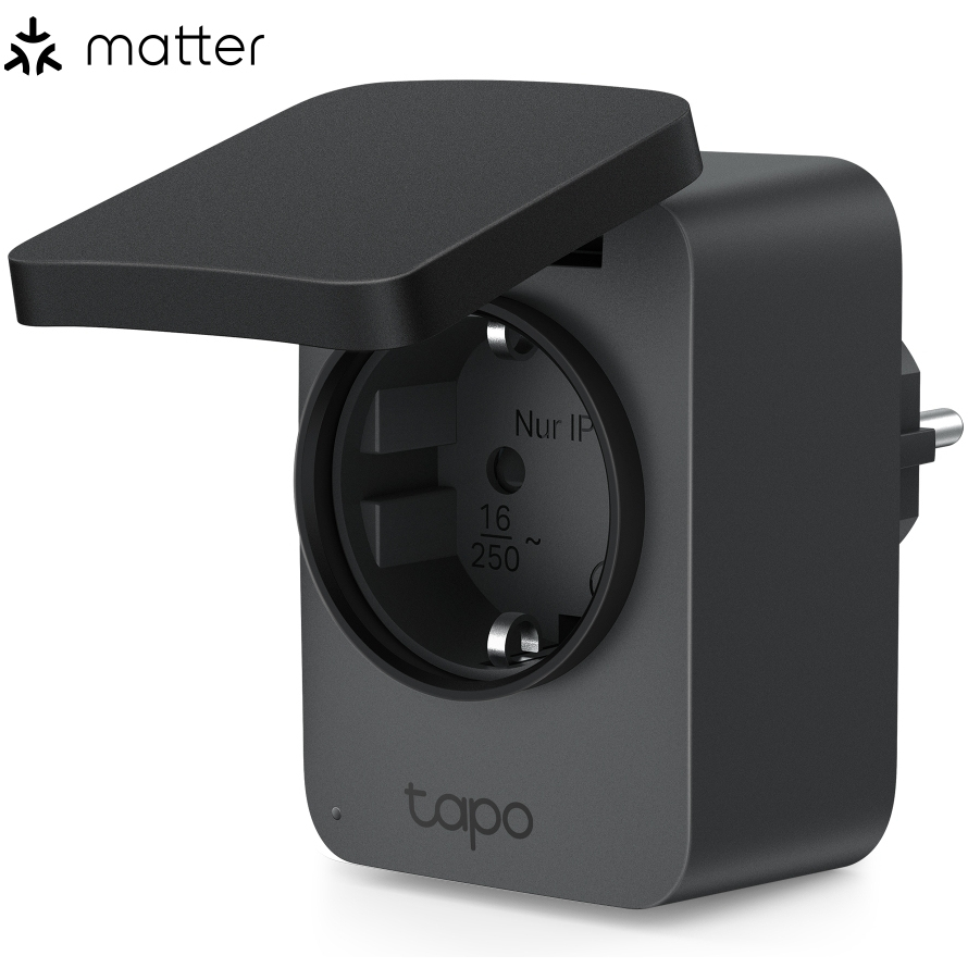 1210002602969 TP-Link Tapo P410M WiFi smart stik udendørs Hus & Have,Smart Home,Strømstyring 2190016141 P410M