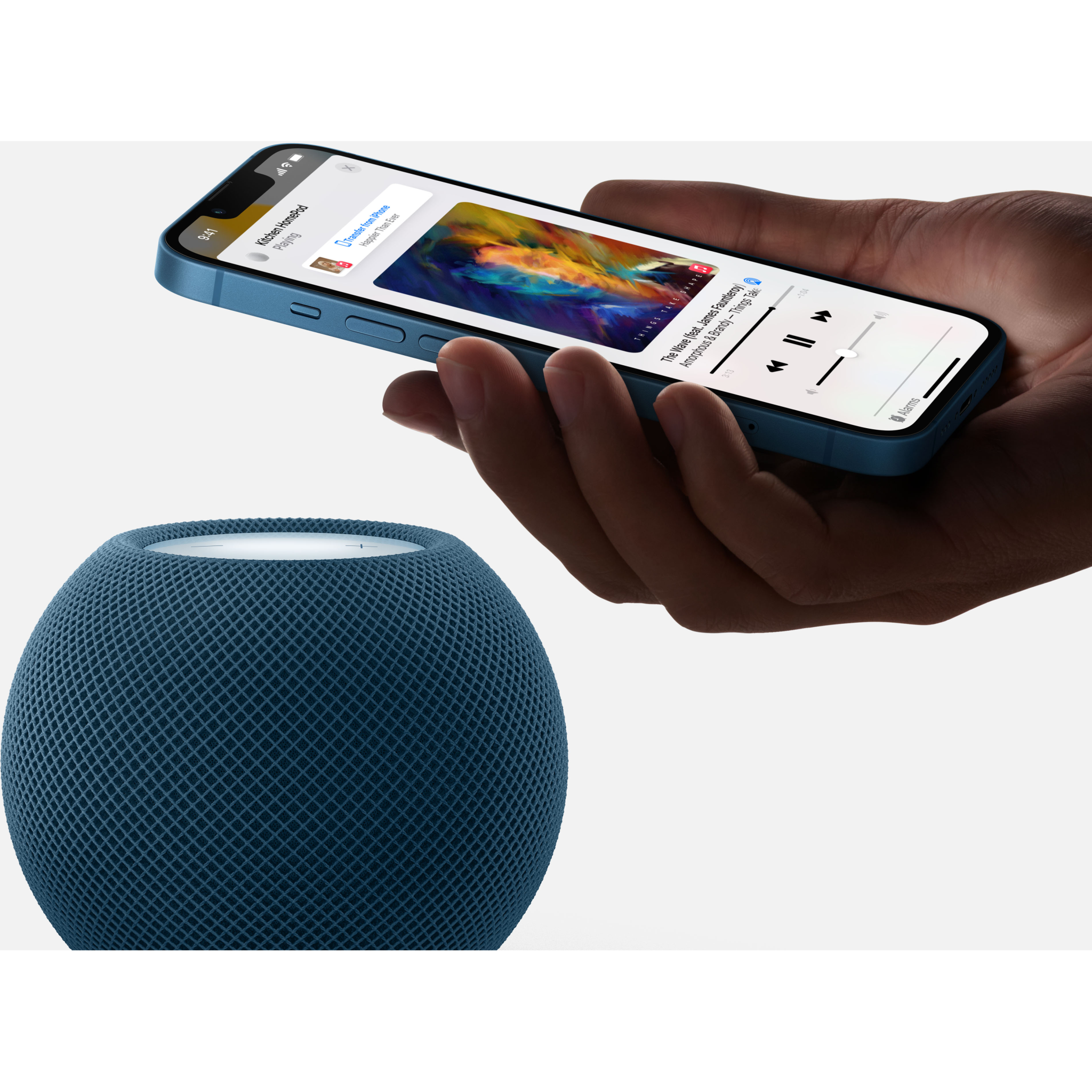 194253589464 Apple HomePod mini - Blå - Højttaler TV & HIFI,Trådløs lyd,Bluetooth højttalere 14900030860 MJ2C3DN/A