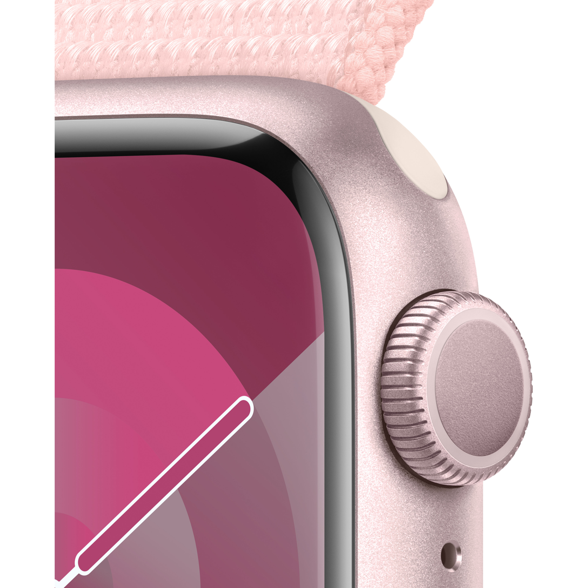 Watch Series 9 GPS 41mm Pink Aluminium Case / Light Pink Spo